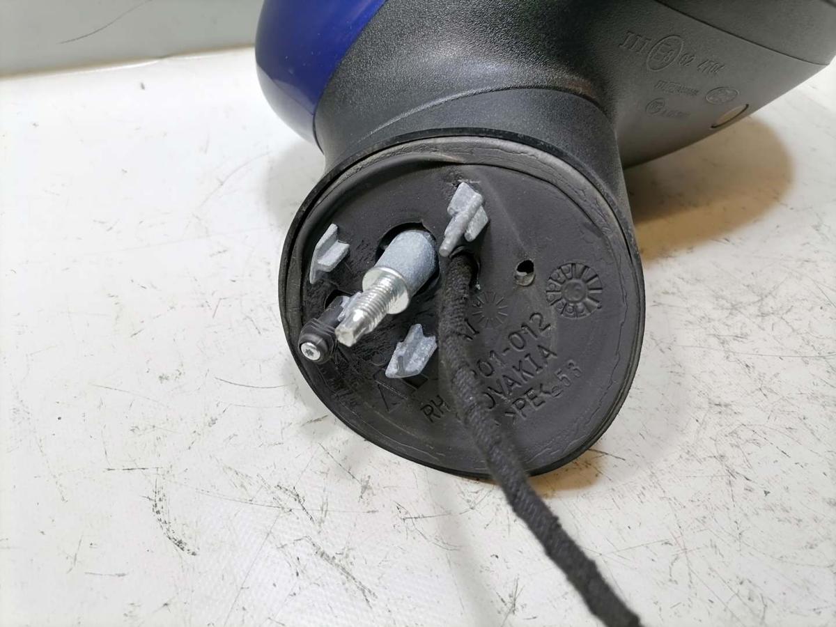Ford Fiesta original Außenspiegel rechts elektrisch verstellbar Indic Blau Metallic Bj.2016